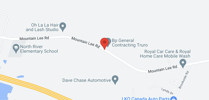 map of 256 Mountain Lee Road